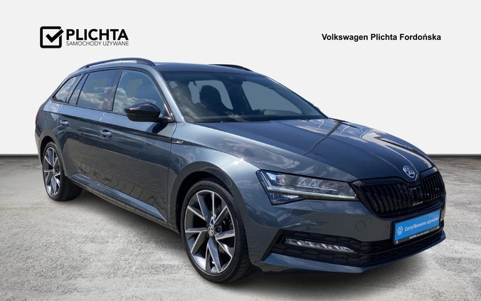 Skoda Superb cena 129900 przebieg: 83554, rok produkcji 2020 z Milanówek małe 742